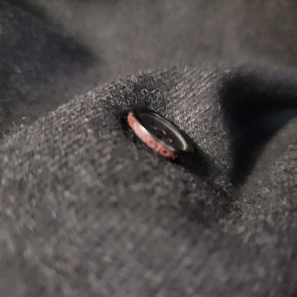 Remington Wool Hunting Jacket, Men's XL, Heathered Black - Picture 8 of 9